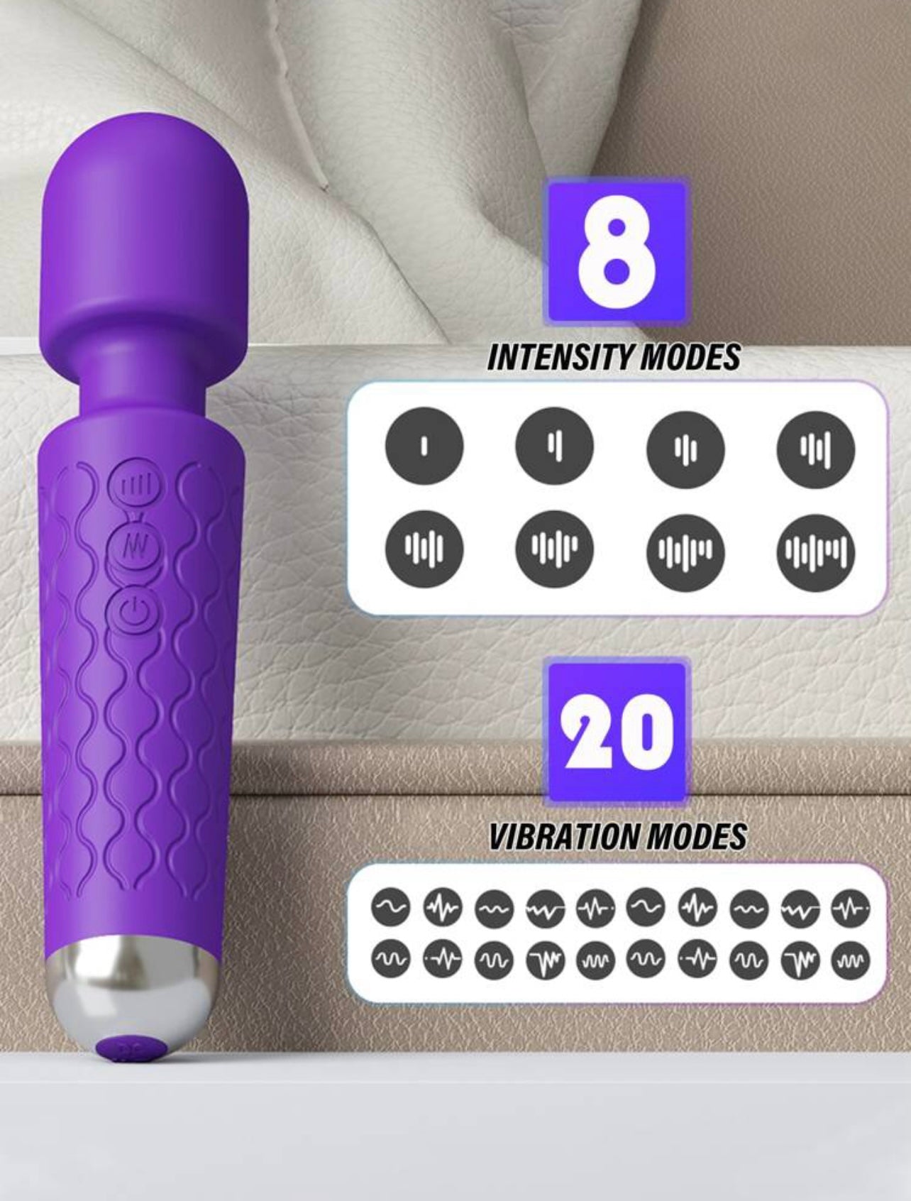 Vibrador 20 velocidades