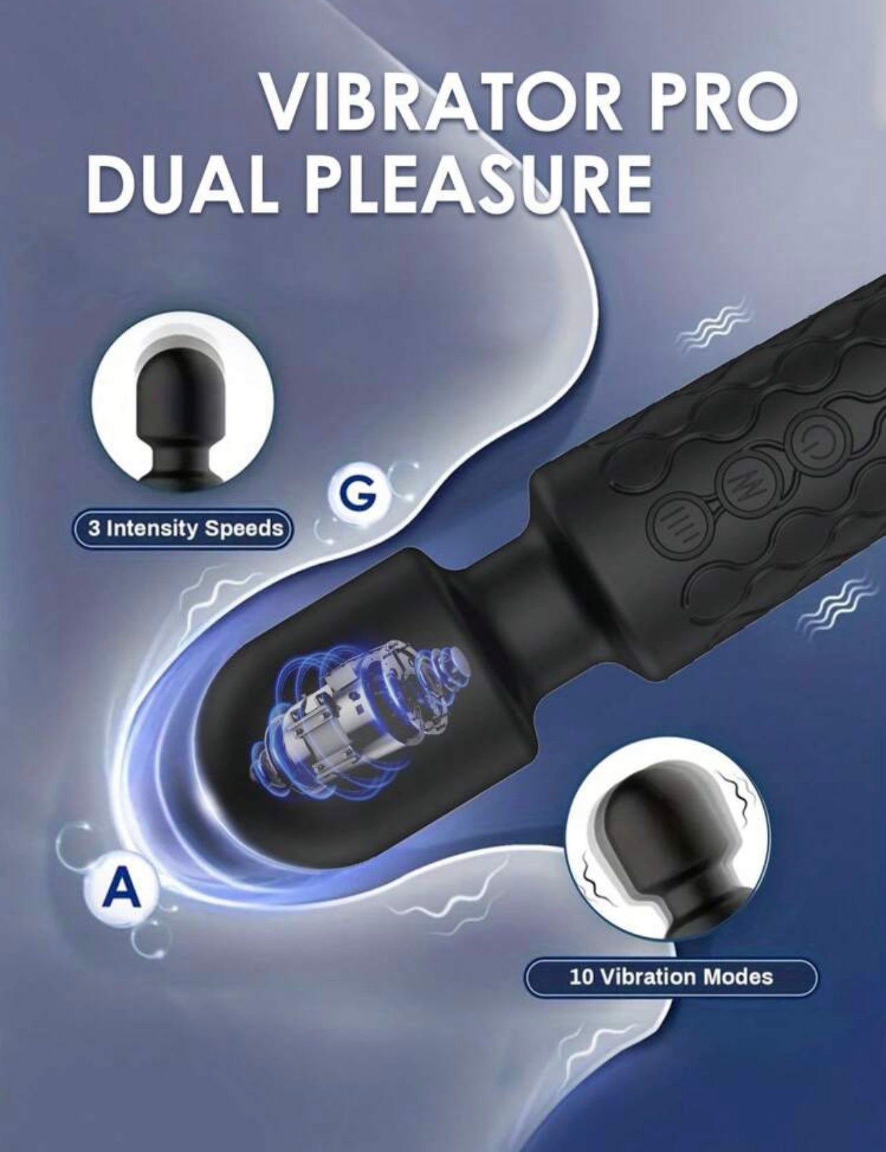 Vibrador 20 velocidades